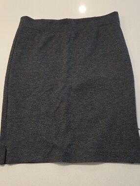 Dynamite Charcoal Gray Pencil Skirt